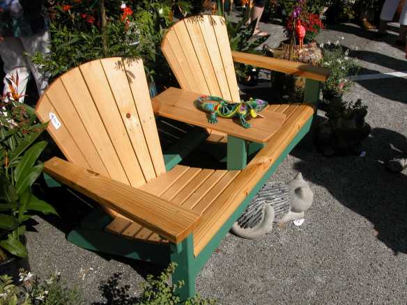 DIY Adirondack Chair Plans Double Wooden PDF plans for 